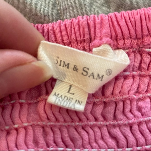 pink sweetheart neckline puffer mini dress - Picture 5 of 5